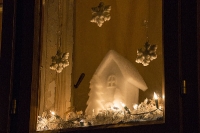 Weihnachtsbeleuchtung in der Mitterau