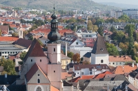 Blick vom Turm der Frauenbergkirche
