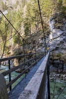 Hängebrücke über die Erlauf