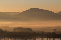 Stift Göttweig kurz nach Sonnenaufgang