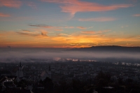kurz vor Sonnenaufgang