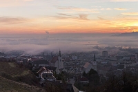 kurz vor Sonnenaufgang