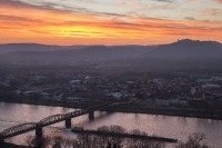 kurz vor Sonnenaufgang