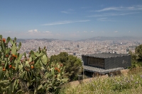 Blick auf Barcelona vom Montjuïc