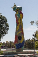 Skulptur des Dona i Ocell von Joan Miró