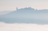 Stift Göttweig - Dezembernebel über Krems